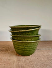 Load image into Gallery viewer, Ceramic Pottery bowls for every day use stackable bowl set of 4