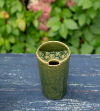Load image into Gallery viewer, Ceramic Travel Mug with Monstera Lid Pottery Coffee Mug Good for Hot or Iced Coffee