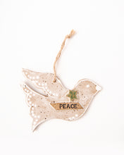Load image into Gallery viewer, Christmas holiday Ornament: Peace Dove