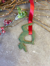 Load image into Gallery viewer, Aerial yoga christmas ornament