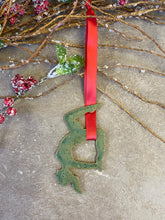 Load image into Gallery viewer, Aerial yoga christmas ornament