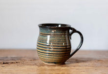 Load image into Gallery viewer, River Stone Blue Ceramic Coffee Mug