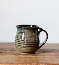 Load image into Gallery viewer, River Stone Blue Ceramic Coffee Mug