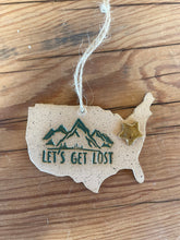Load image into Gallery viewer, Let's Get Lost Holiday Christmas Ornament