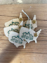 Load image into Gallery viewer, Let's Get Lost Holiday Christmas Ornament