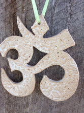 Load image into Gallery viewer, Om Yoga Ornament namaste Yoga holiday yogi