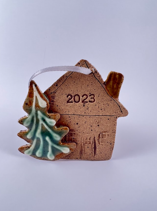 2023 House Christmas Holiday Ornament Dated