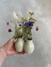 Load image into Gallery viewer, Handmade Flower Bud Vase Set of Three
