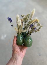 Load image into Gallery viewer, Handmade Flower Bud Vase Set of Three
