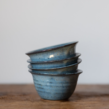 Load image into Gallery viewer, Blue Glazed Ceramic Serving Bowls
