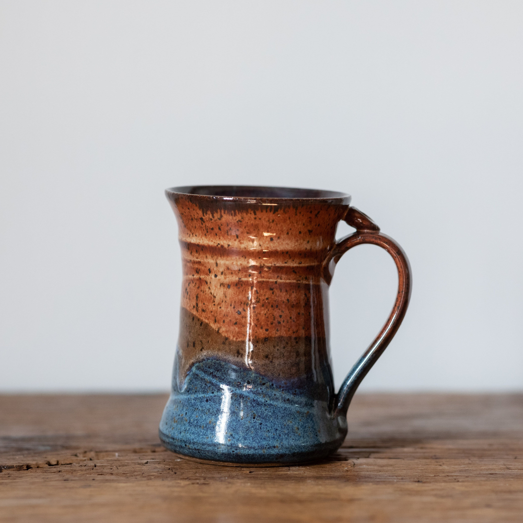 Hand thrown 14oz Coffee Mug - Pottery Mugs | Stonehouse Pottery   Stonehouse Pottery - Emily Moorefield Mariola