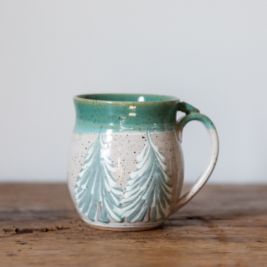 Winter Tree Ceramic Coffee Mug 