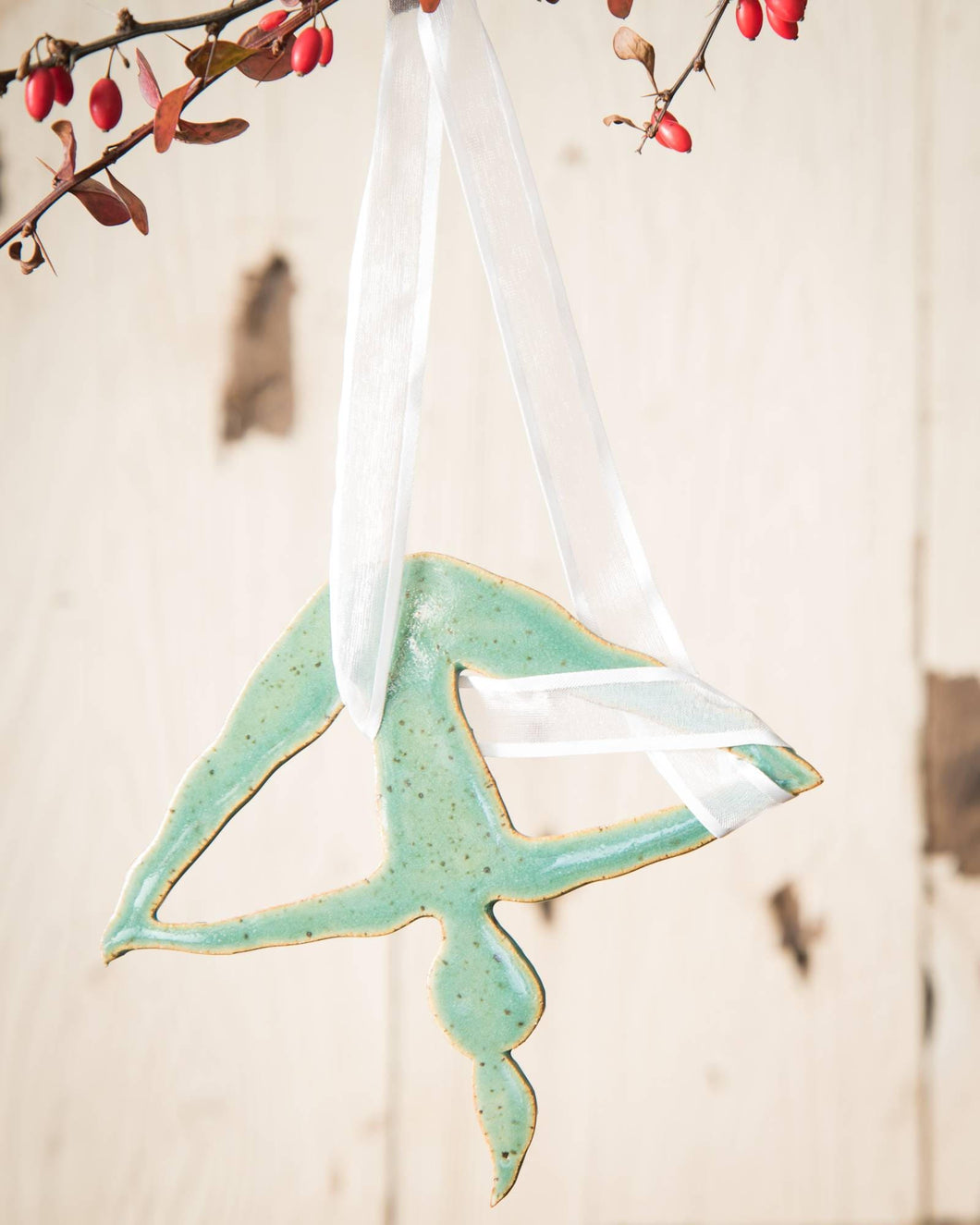 Aerial Yoga Holiday Christmas Ornament Hammock Aerial Swing