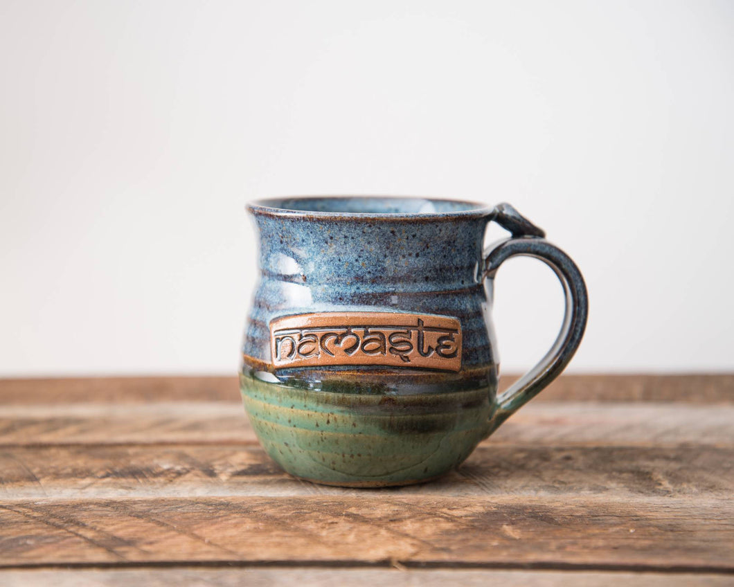 Namaste Ceramic Coffee Mug