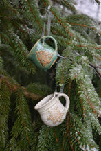 Load image into Gallery viewer, Holiday Ornament Coffee Mug Hanging Christmas Tree Handmade Coffee Cup Decoration
