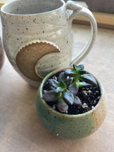 Load image into Gallery viewer, Moon mug| Beautiful speckled white glaze
