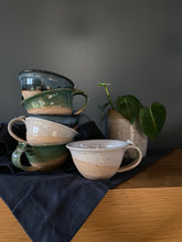Load image into Gallery viewer, Hand Thrown Ceramic Cappuccino Mug Cup
