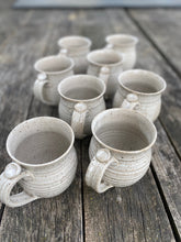 Load image into Gallery viewer, a group of Speckled White Hand Thrown Stoneware Mug
