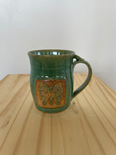 Load image into Gallery viewer, Easter Kids Mug Butterfly Clay Pottery.
