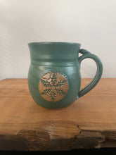 Load image into Gallery viewer, Snowflake Winter stoneware coffee Mug
