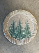 Load image into Gallery viewer, Winter Trees Stoneware Lunch Plate
