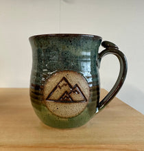 Load image into Gallery viewer, Adventure mountain mug coffee mug hike camp
