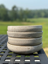 Load image into Gallery viewer, Set of 4 hand thrown pottery stoneware clay bowls
