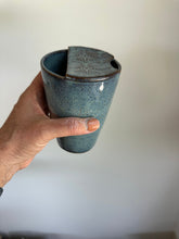 Load image into Gallery viewer, The Libby Travel Mug hand thrown ceramic mug cup
