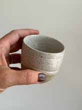 Load image into Gallery viewer, Set of 2 whiskey or espresso cups pottery tumbler hand thrown stoneware clay
