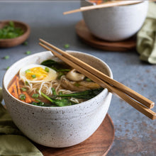 Load image into Gallery viewer, Noodle bowl rice bowl pasta bowl chopsticks
