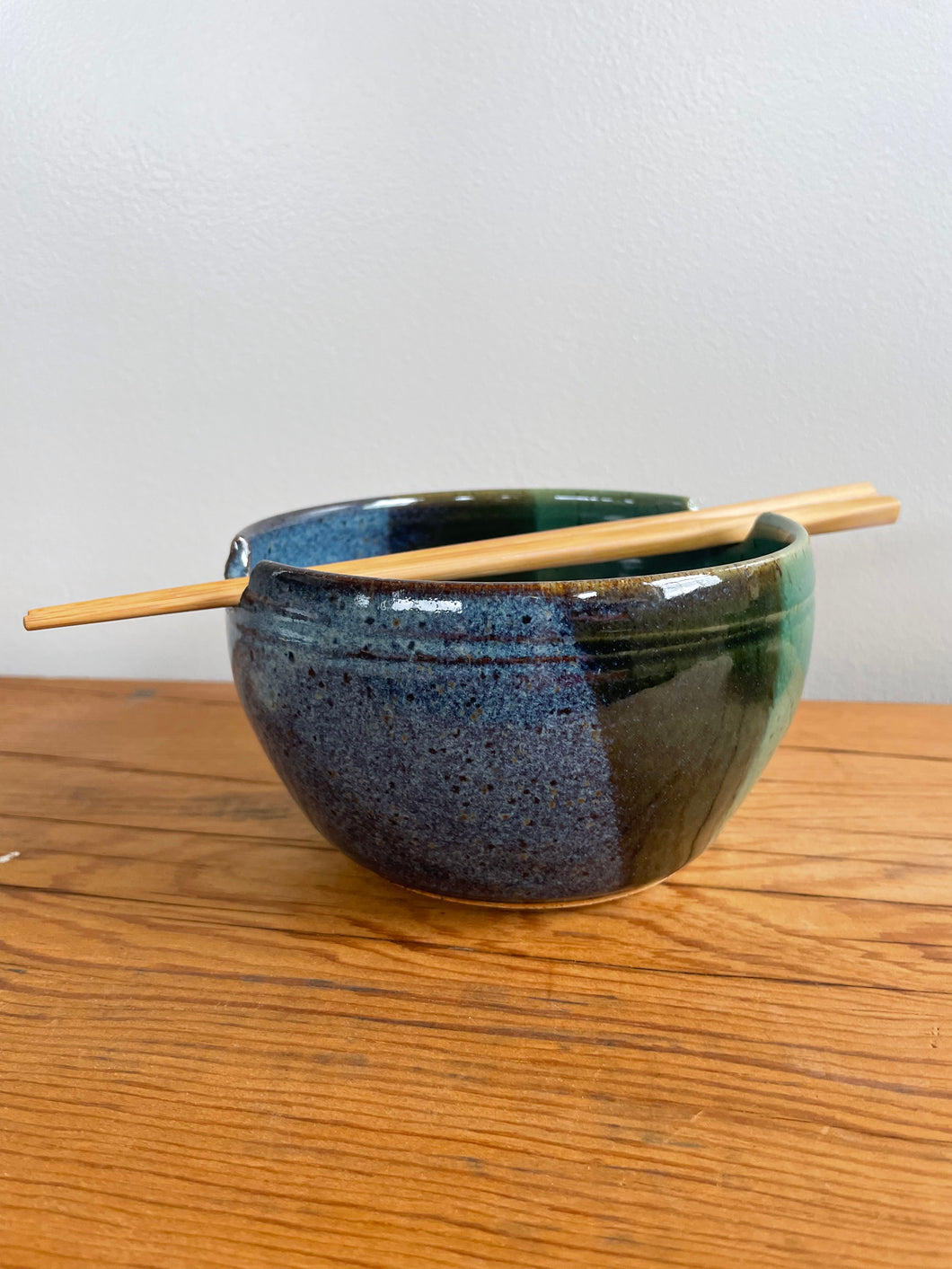 Noodle Bowl with chopsticks Rice Bowl