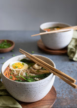 Load image into Gallery viewer, Noodle bowl rice bowl pasta bowl chopsticks
